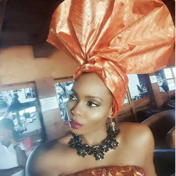 Yemi Alade Shows Off ‘Uncommon’ Over The Top Stylish Gele (Photos)
